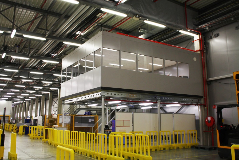 Industriebureel systeemwand GSK  (1)