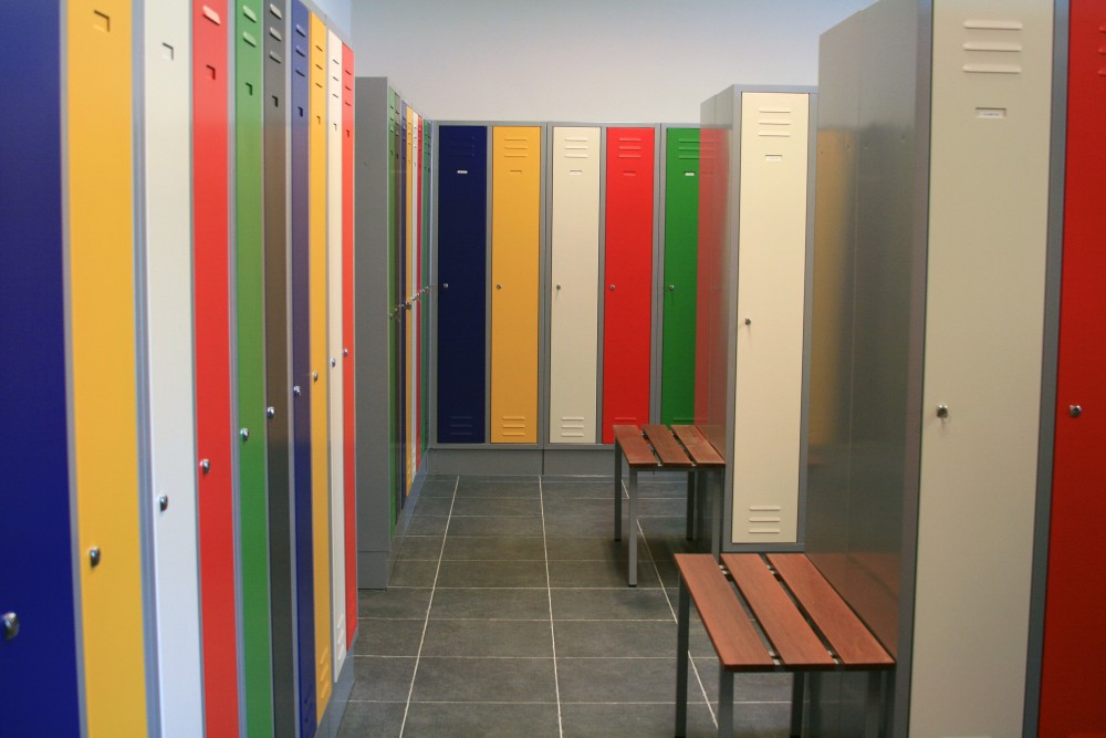 Lockers garderobekasten kleedkamer Boortmalt