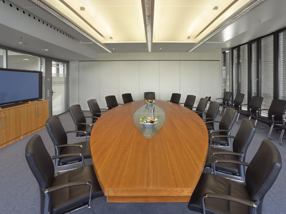 Mobiele wand boardroom