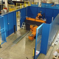Industrie systeemwand afscheiding enkel  (5)