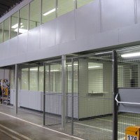 Gaasdraad afscheiding wand (11)