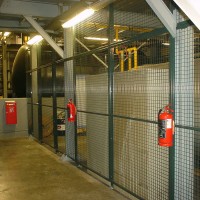 Gaasdraad afscheiding wand (7)