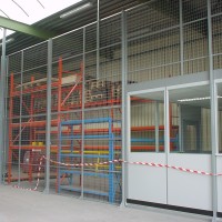Gaasdraad afscheiding wand (3)