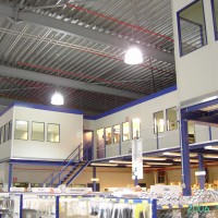 Industrie scheidingswand bureel Rexel (1)