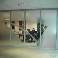 Kantoor Modulaire wand glas Jako Lier 2008 (1)