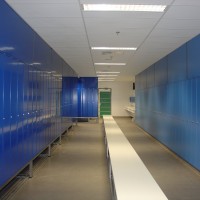 Lockers Vestiare Janssen Pharma stofvrij stofarm