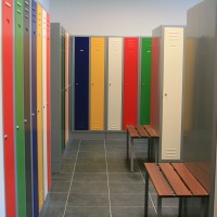 Lockers garderobekasten kleedkamer Boortmalt