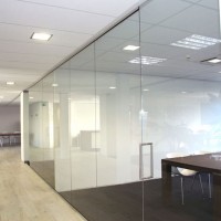 Glaswand kantoor luxeglaswand